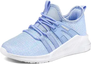 RUNSIDE Boys Girls Tennis Shoes Kids Lightweight Breathable Sneakers Lace-up Running Athletic Shoes for Toddler/Little Kid/Big Kid