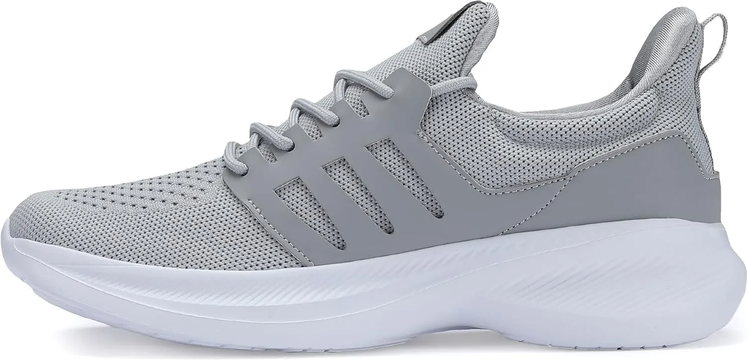 Santiro Running Shoes for Men Lightweight Breathable Walking Tennis Sneakers