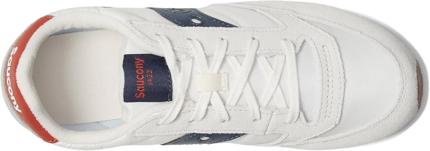Saucony® Originals Jazz Original Kids’ Shoes – Textile and Leather Upper – Textile Lining – Round Toe Design