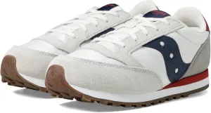 Saucony® Originals Jazz Original Kids’ Shoes – Textile and Leather Upper – Textile Lining – Round Toe Design