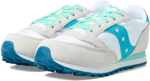 Saucony® Originals Jazz Original Kids’ Shoes – Textile and Leather Upper – Textile Lining – Round Toe Design