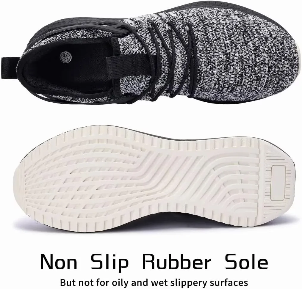 SDolphin Men's Running Shoes Sneakers - Tennis Workout Walking Gym Athletic Rubber Sole Breathable Comfortable Non Slip Fashion Shoes
