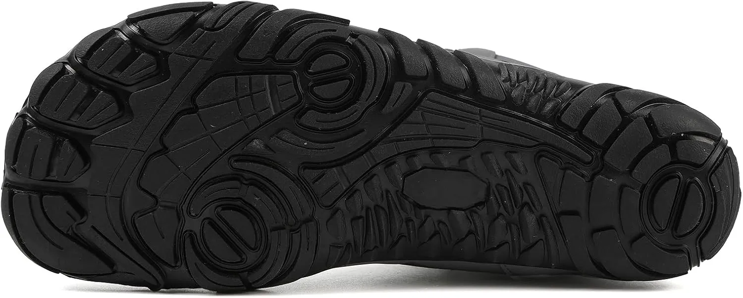 SECHRITE Mens Womens Barefoot Minimalist Shoes Winter Boots Zero Drop Sole Trail Running Sneakers Wide Toe Box
