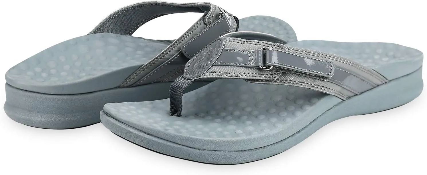 SEYMOUR Orthopedic Sandals for Women - Comfort Flip Flops With Arch Support - Relieve Foot Pain Due to Flat Feet and Plantar Fasciitis