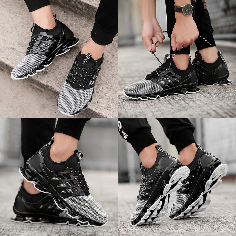SKDOIUL Sport Running Shoes for Mens Mesh Breathable Trail Runners Fashion Sneakers