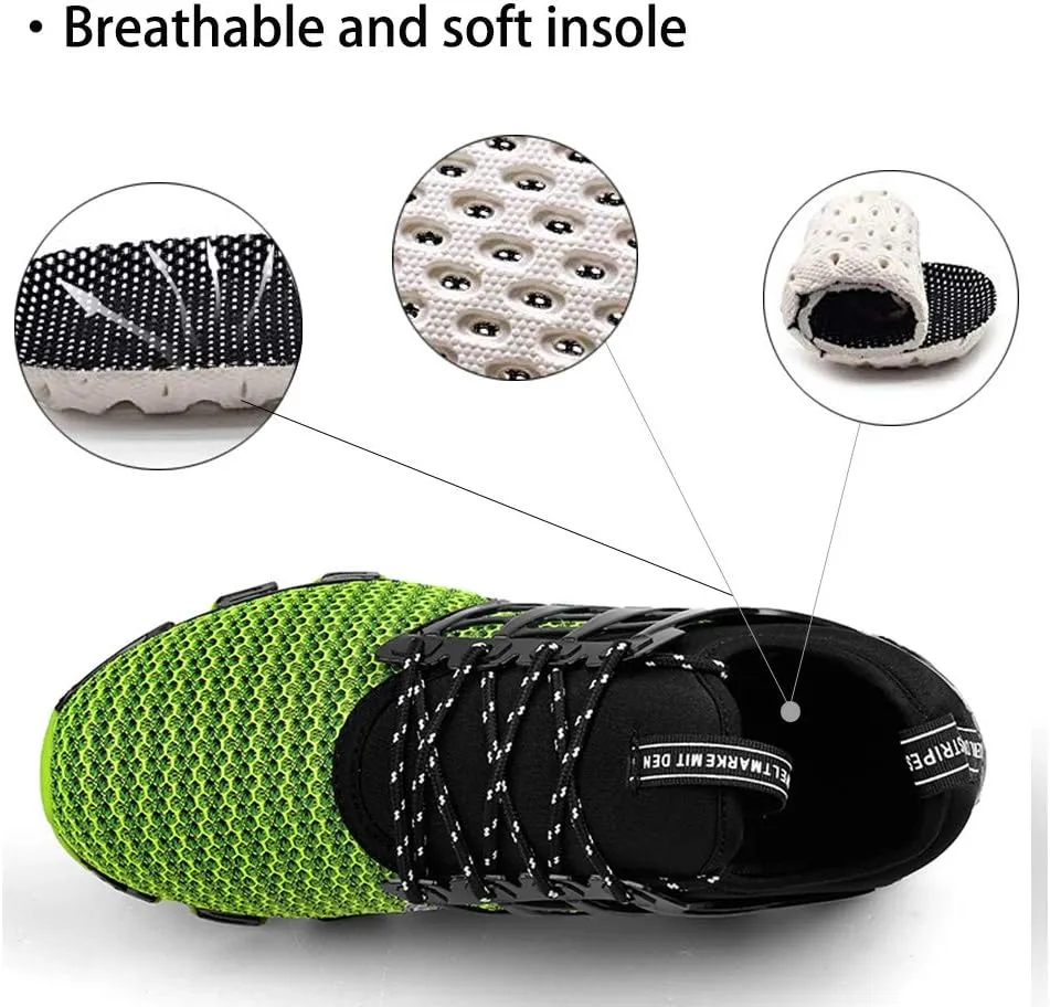 SKDOIUL Sport Running Shoes for Mens Mesh Breathable Trail Runners Fashion Sneakers