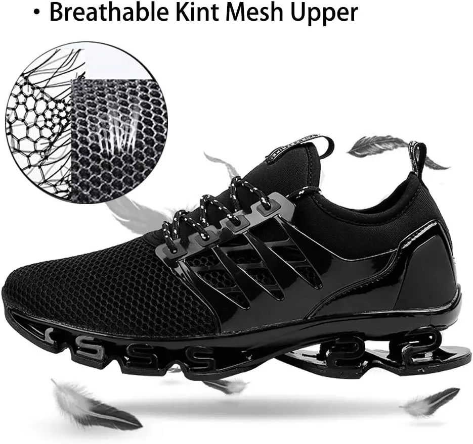 SKDOIUL Sport Running Shoes for Mens Mesh Breathable Trail Runners Fashion Sneakers
