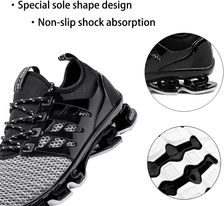 SKDOIUL Sport Running Shoes for Mens Mesh Breathable Trail Runners Fashion Sneakers
