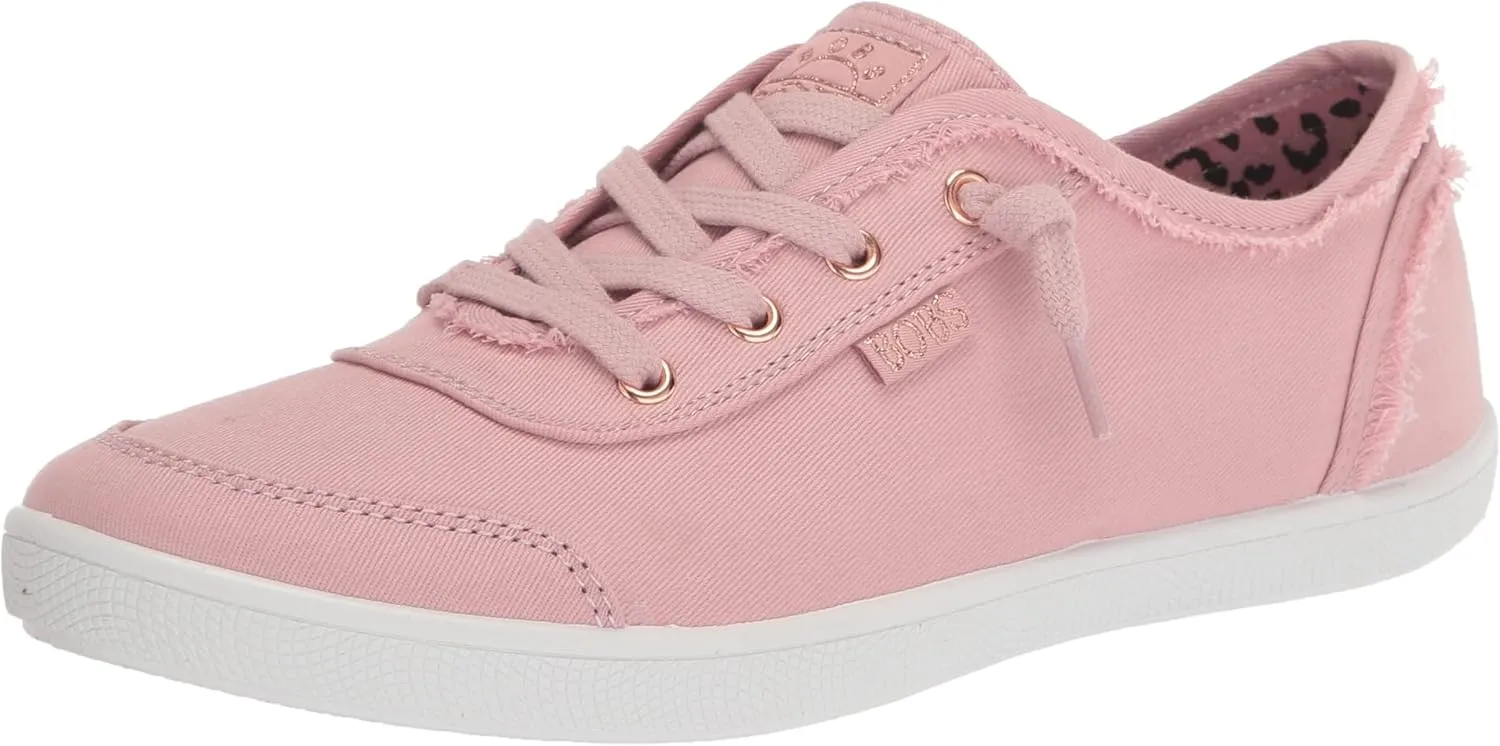 Skechers Women's Bobs B Cute Sneaker – Memory Foam, Flexible Outsole, Lightweight Vegan Shoes