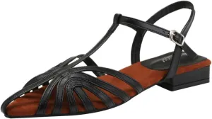 Slingback Flat Sandals for Women Woven Strap Closed Round Toe Slides Comfortable Low Heel Travel Beach Dressy Shoes