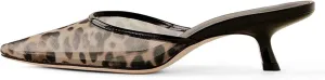 Slippers for Women Women Kitten Heels Mules Closed Pointed Toe Slip on Backless Stiletto Slingback Heels Dress Pumps Shoes