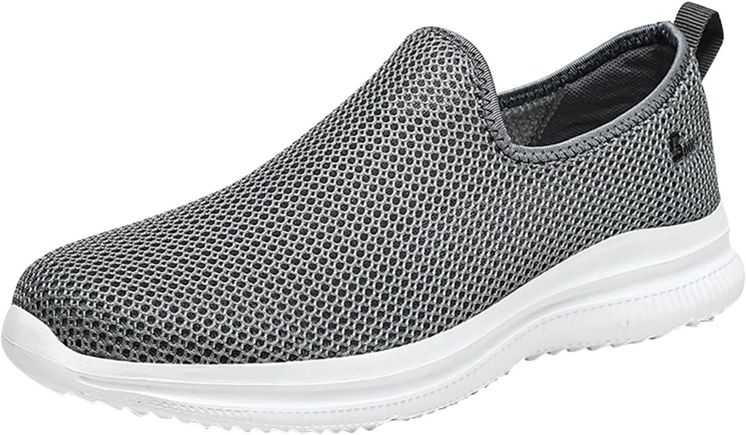 Sneakers for Women Walking Shoes Non Slip Lightweight Slip On Shoes Women Casual Shoes Dressy Casual White Platform Sneakers Slip On Tennis Shoe White Loafers