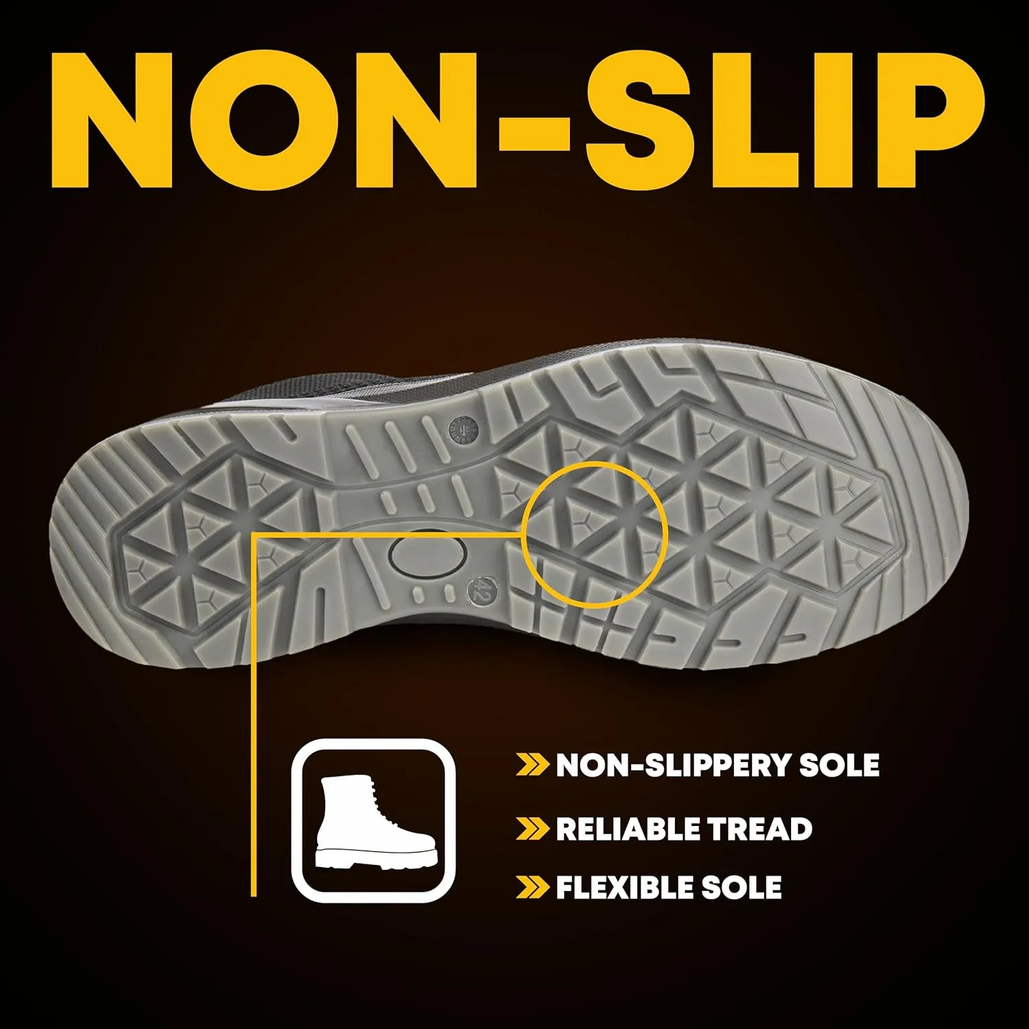 Sneakers Professional - Composite Safety Toe - Light-Weight and Durable - Safety and Utility Shoes