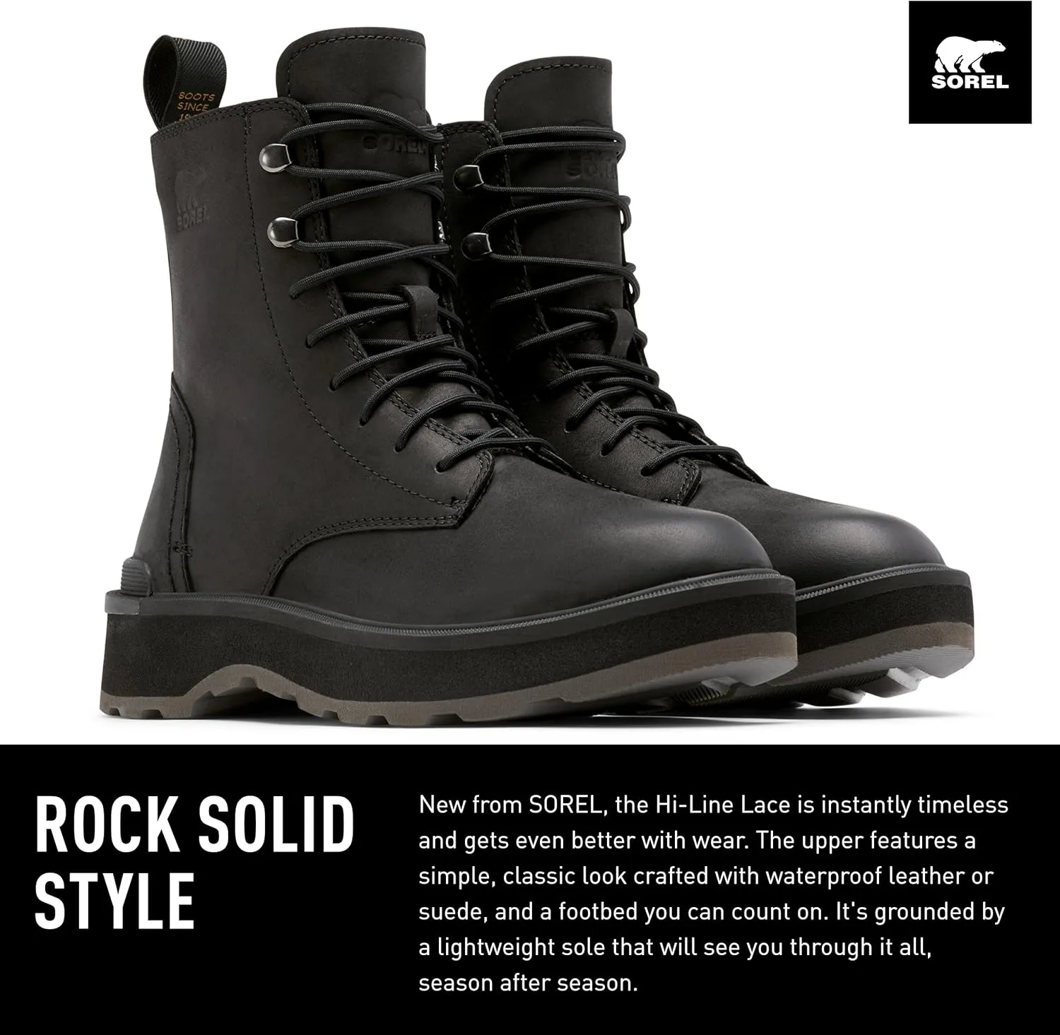 Sorel Women's Hi-Line Lace Boots