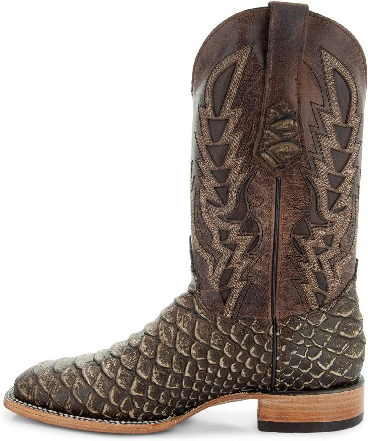 Soto Boots Mens Python Print Boots H50032