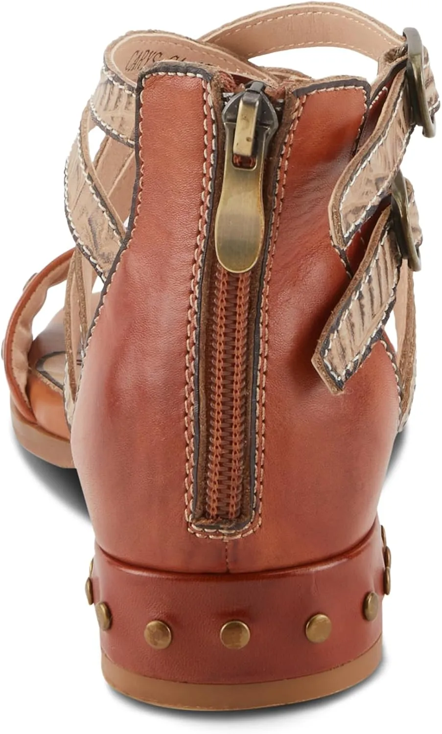 Spring Step L'Artiste Women's Carys High-Energy Stud Detail Sandals - Stylish, Snug Fit for Adventures