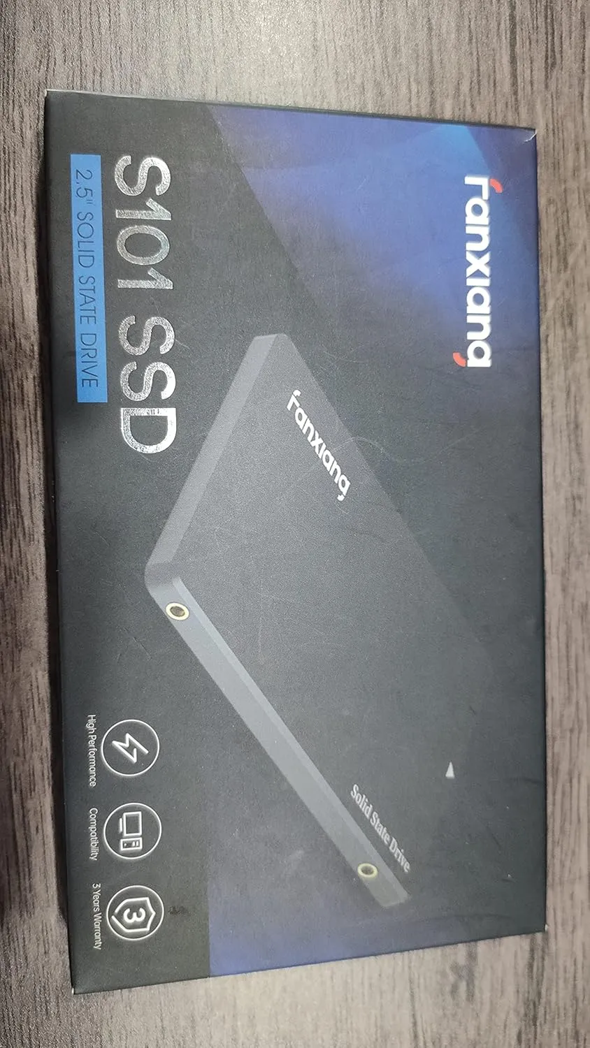 SSD 2TB Internal Solid State Drive SATA III 6Gb/s 2.5", 3D NAND, SLC Cache, Up to 550MB/s, Compatible with Laptops and PC Desktops(S101)