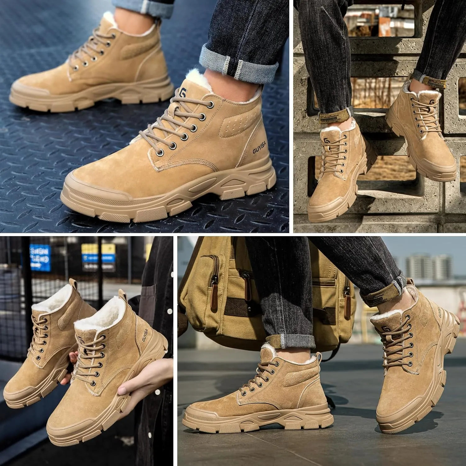 Steel Toe Shoes for Men Work Shoes Breathable Lightweight Safety Shoes Indestructible Steel Toe Sneakers Soft Comfortable Work Sneakers Industrial Construction Work Boots