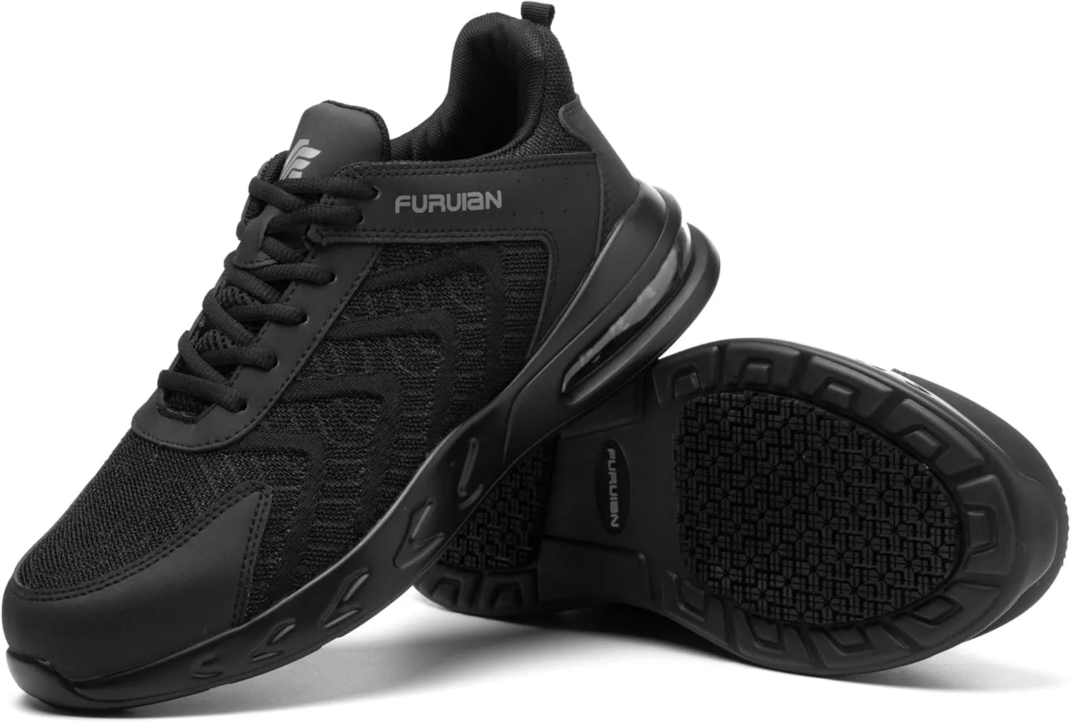 Steel Toe Shoes for Men Work Women Lightweight Air Cushion Sneakers Slip Resistant Safety Work Boots Indestructible Shoes