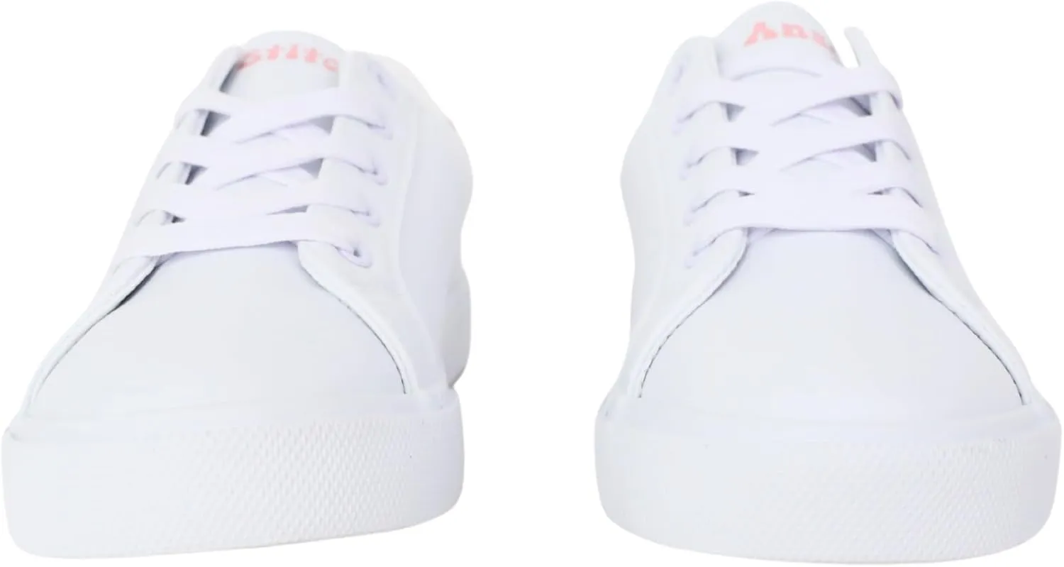 Stitch and Angel Womens Sneakers Low Top Lace Up