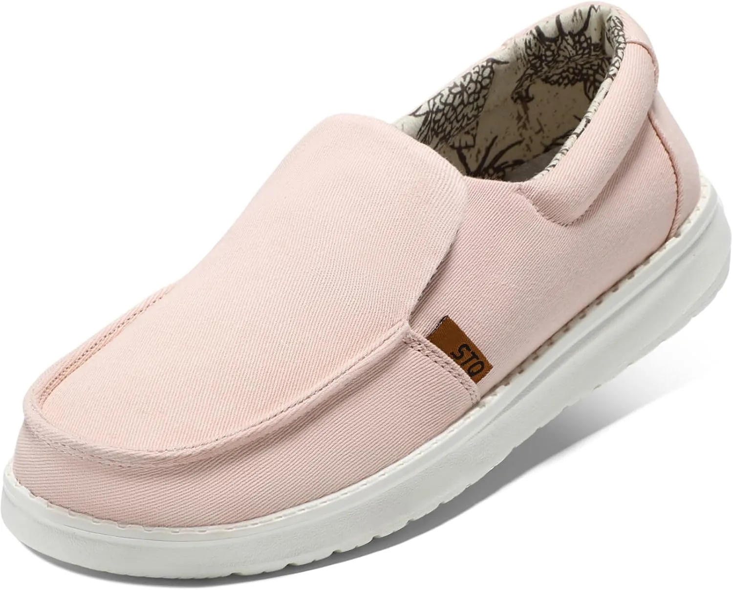 STQ Slip on Boat Shoes for Women Orthopedic Casual Loafers with Arch Support