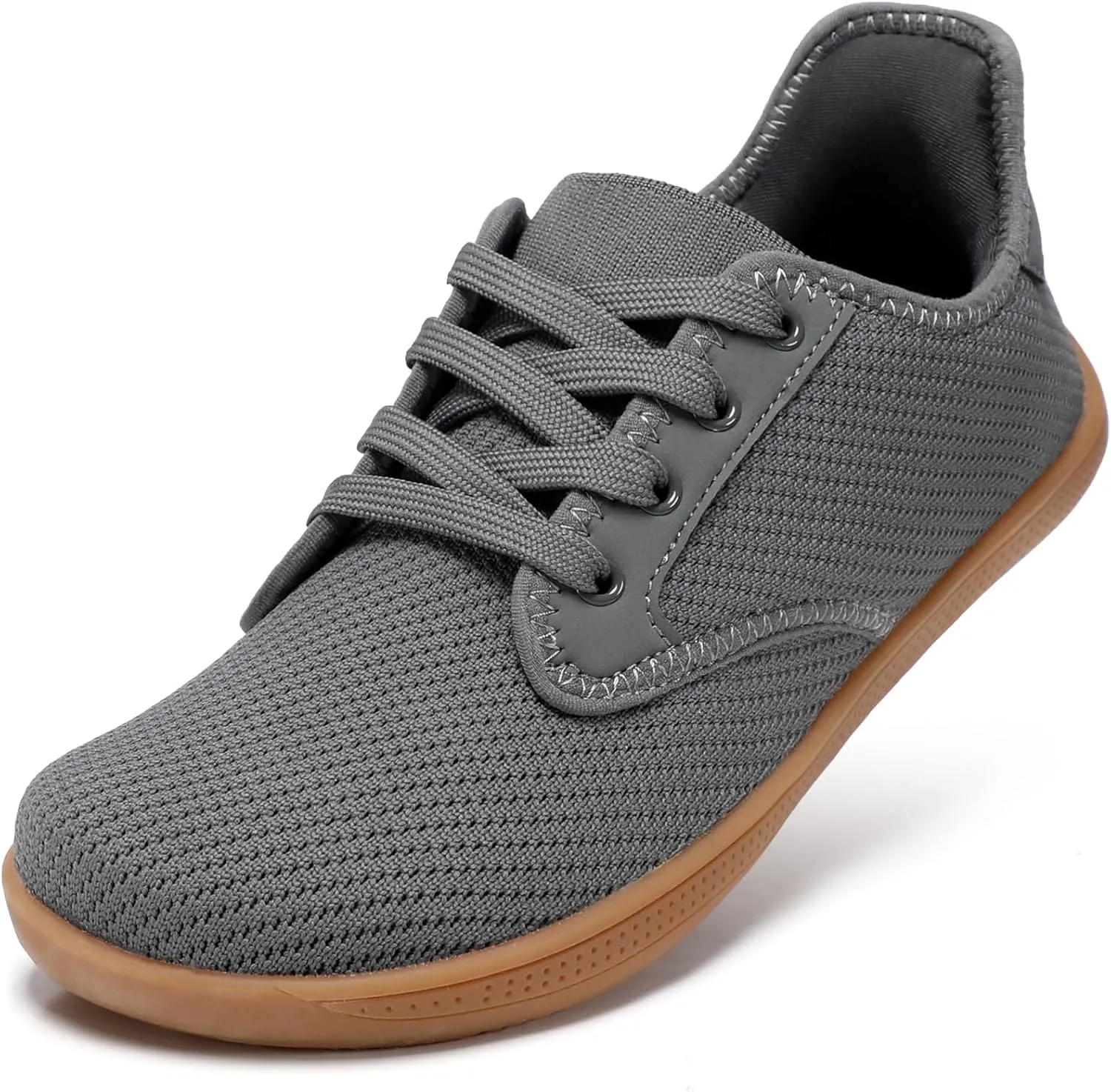 STQ Wide Toe Box Barefoot Shoes Women Minimalist Zero Drop Trail Running Sneakers Width Grounded Walking Tennis Footwear for Hiking Athletic Crossfit Workout Gym Training