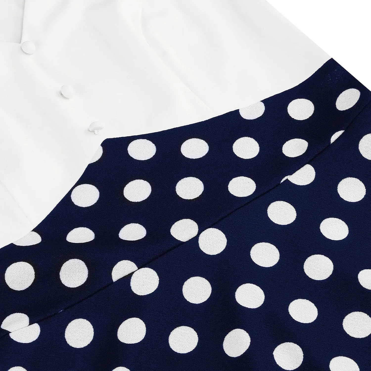 Tea Party Dress for Women 1950S 1960S Vintage Short Prom Summer Polka Dot Cocktail Swing Retro 50'S Style Dresses