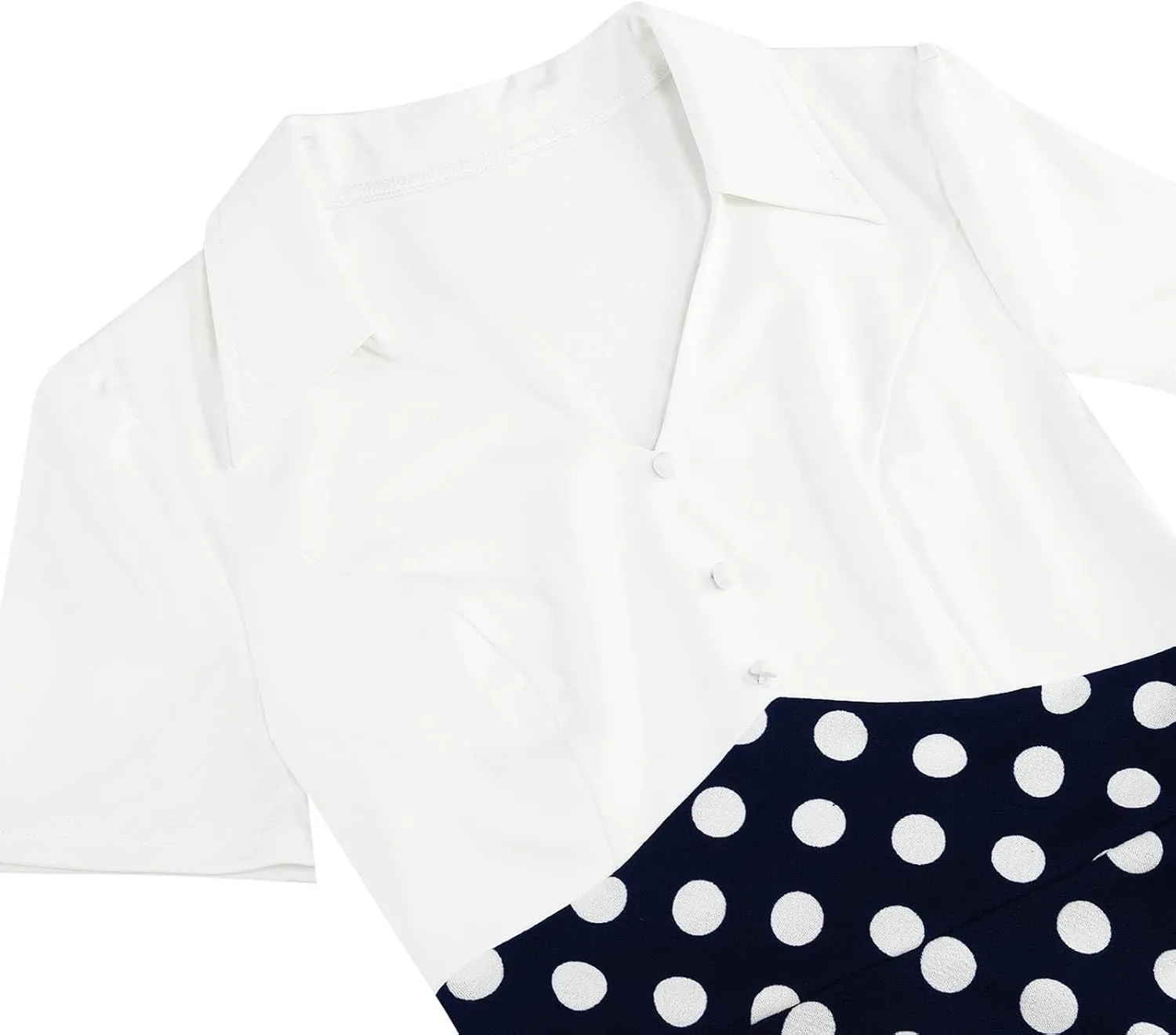 Tea Party Dress for Women 1950S 1960S Vintage Short Prom Summer Polka Dot Cocktail Swing Retro 50'S Style Dresses