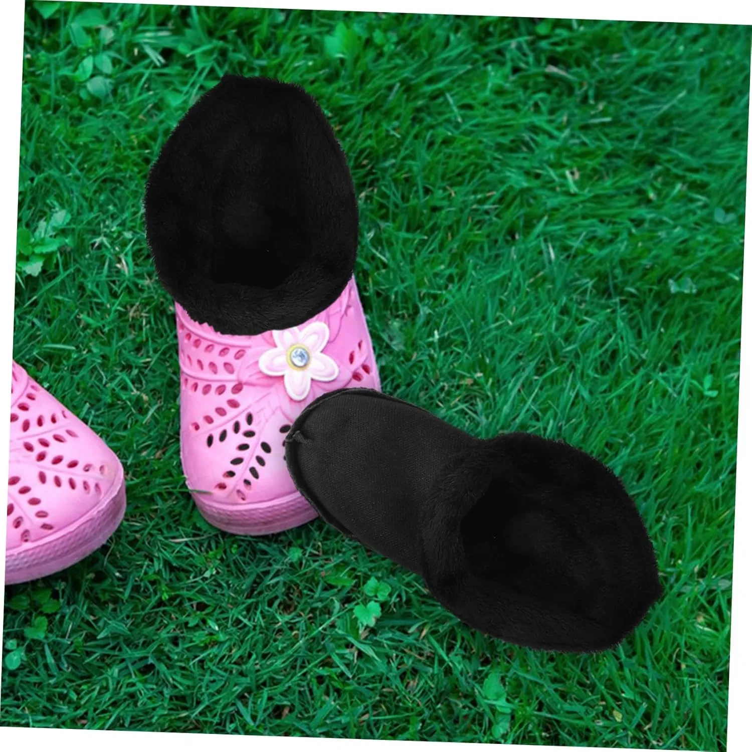 Thermal Cover Grip Shoe Insoles Fleece Insoles Sandals Insoles Shoes Insoles Filler Slippers Snow Heel