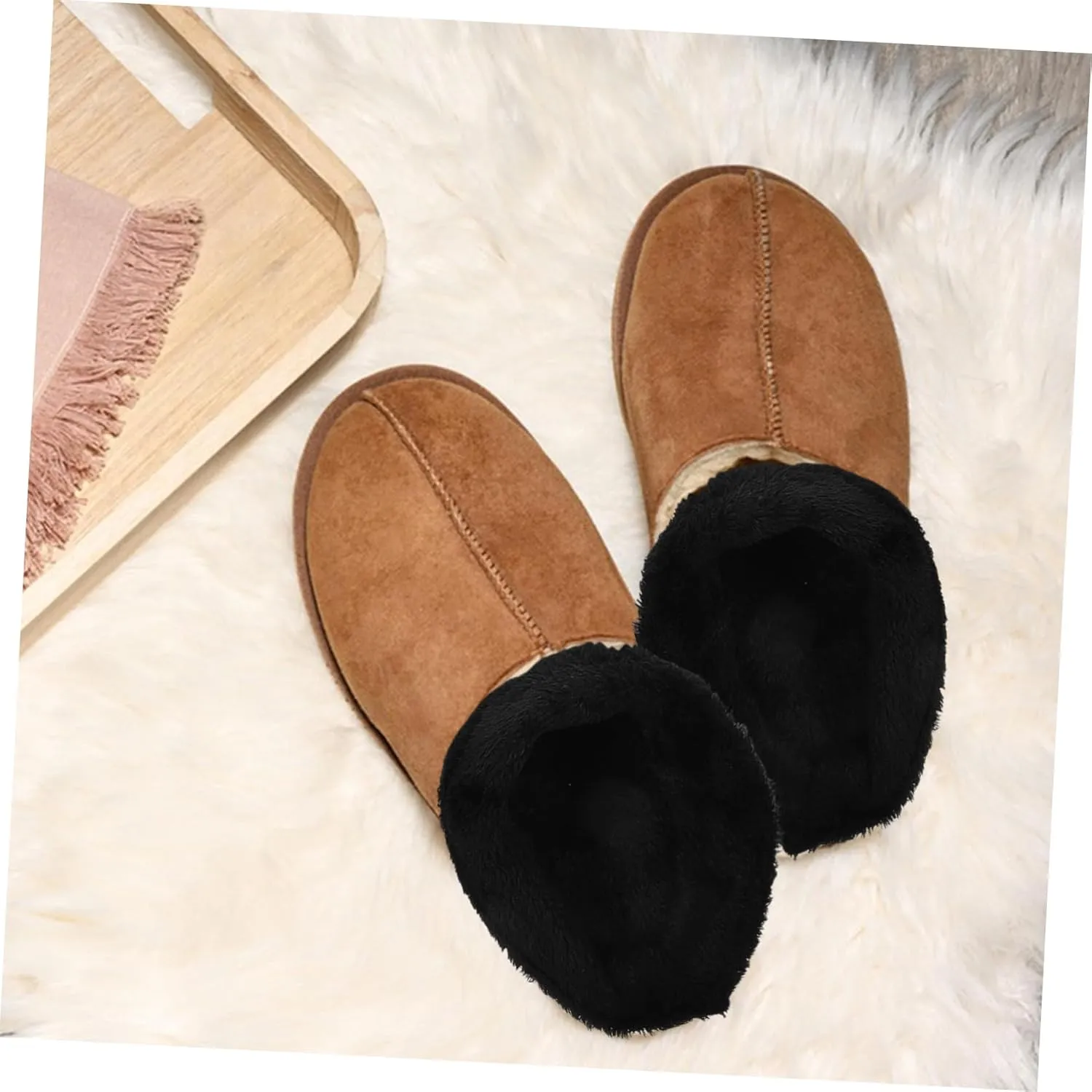 Thermal Cover Grip Shoe Insoles Fleece Insoles Sandals Insoles Shoes Insoles Filler Slippers Snow Heel