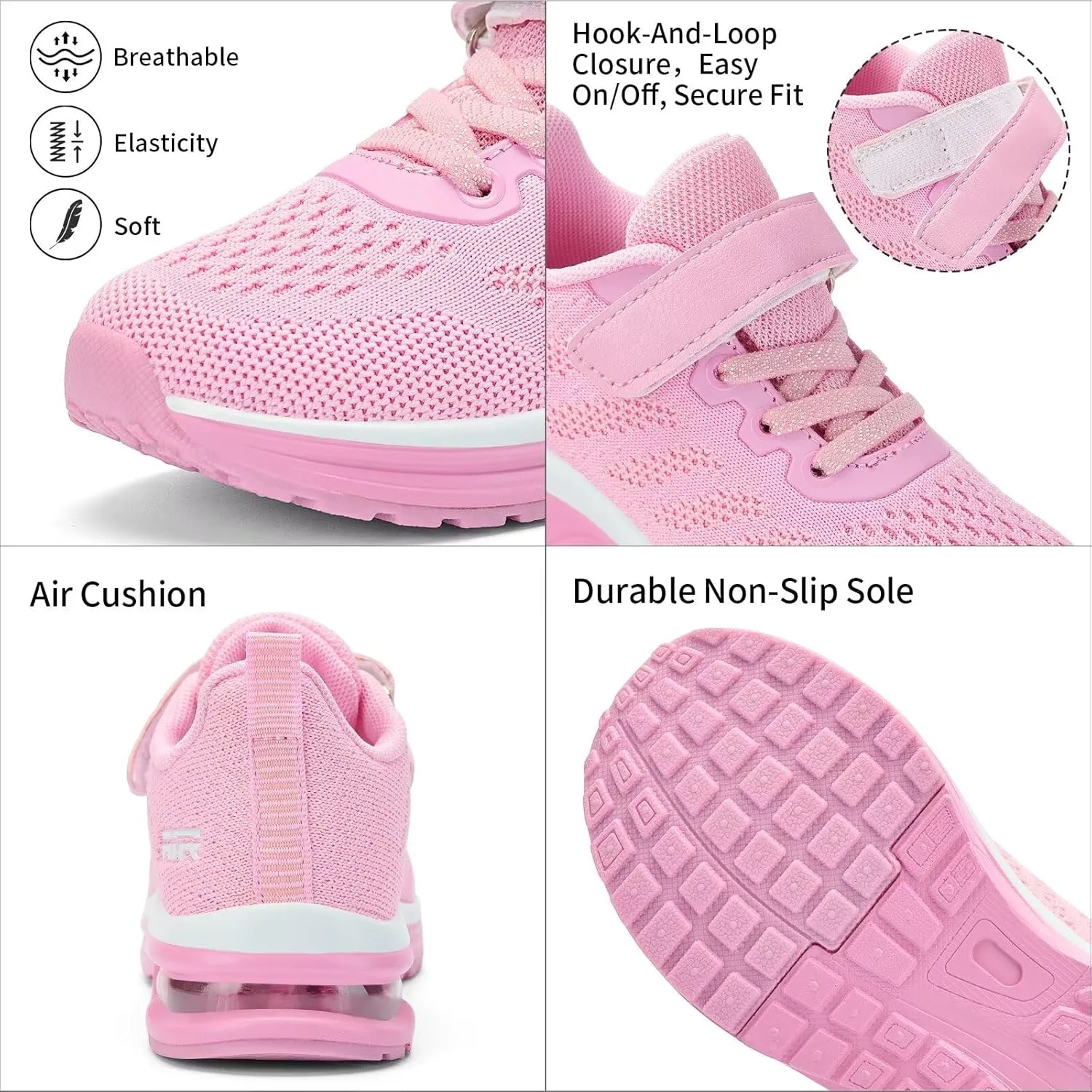 Toddler/Little Kids Sneakers Boys Girls Tennis Sport Non-Slip Athletic Shoes Lightweight Running Walking Shoes