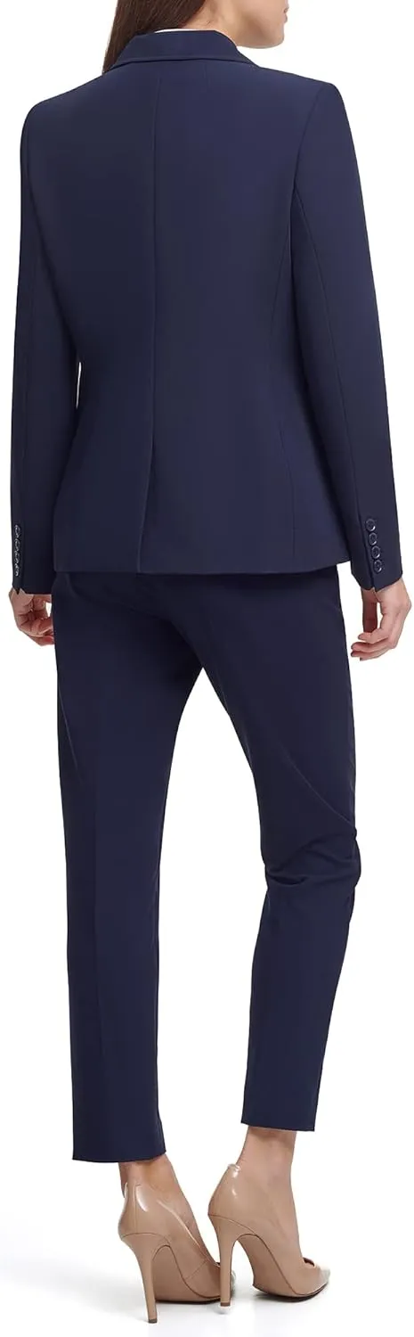 Tommy Hilfiger Women's Work Two Button Blazer Jackets