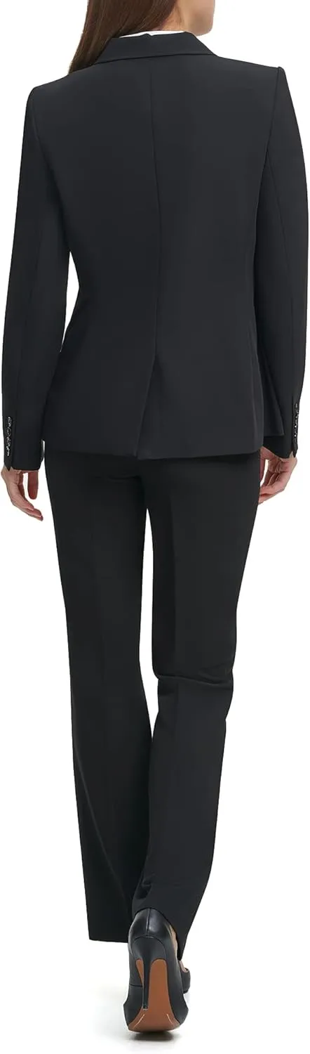 Tommy Hilfiger Women's Work Two Button Blazer Jackets