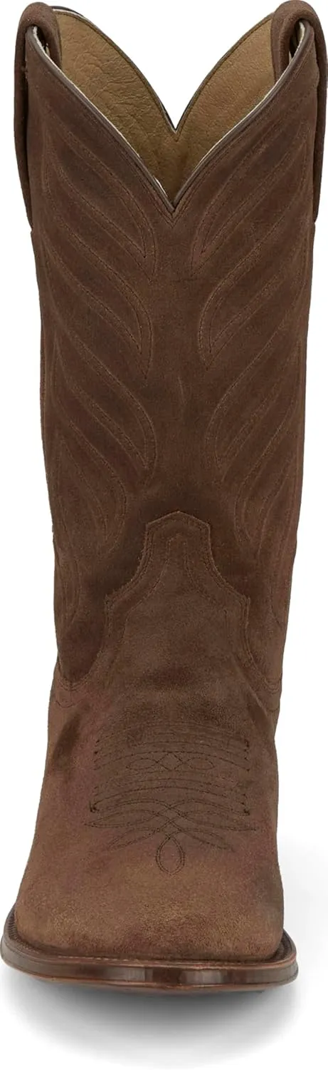 Tony Lama Amado 12" Suede Leather Western Boots for Men - Classic Design, Modern Flair, Comfortable Fit, Durable Craftsmanship