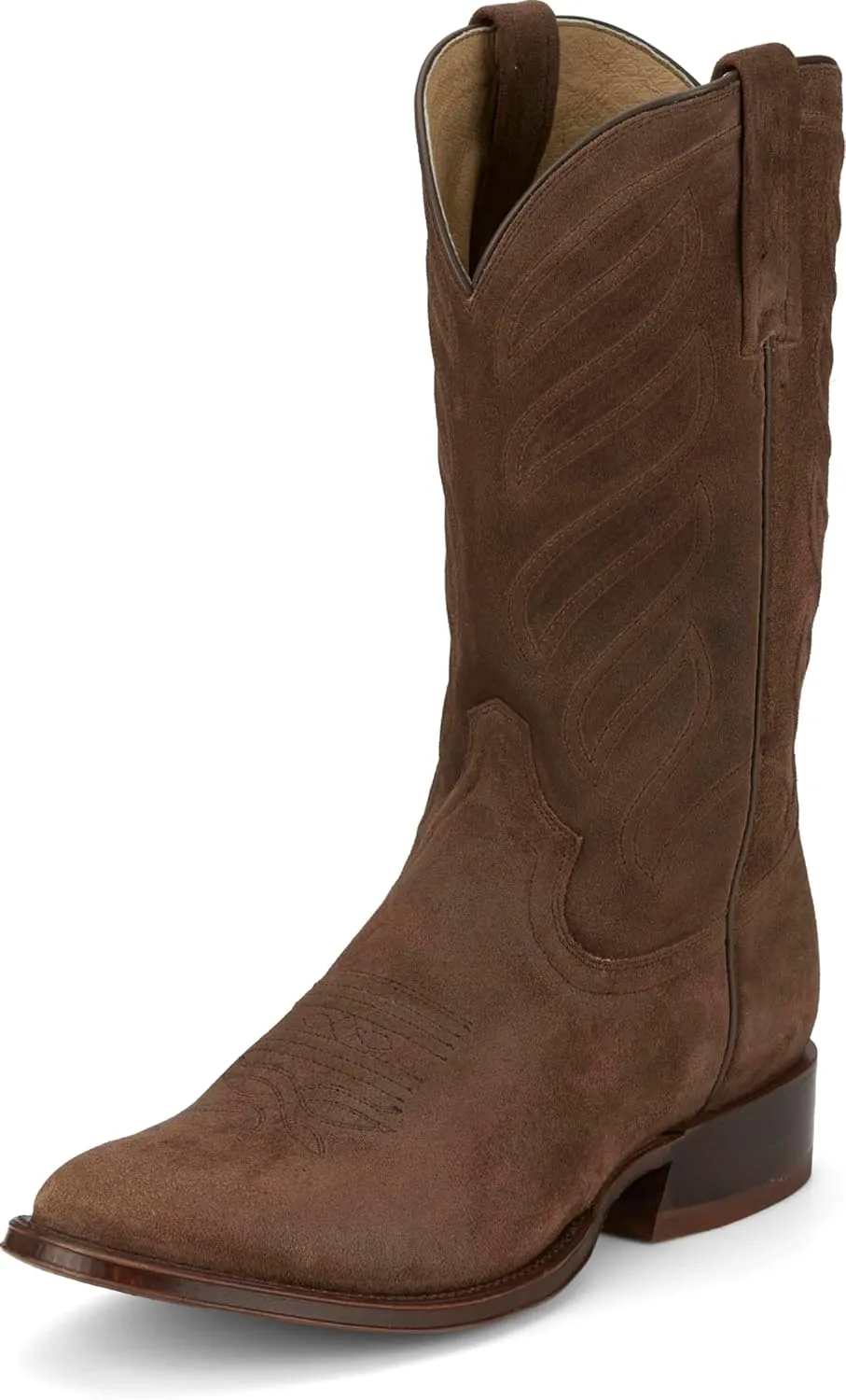 Tony Lama Amado 12" Suede Leather Western Boots for Men - Classic Design, Modern Flair, Comfortable Fit, Durable Craftsmanship