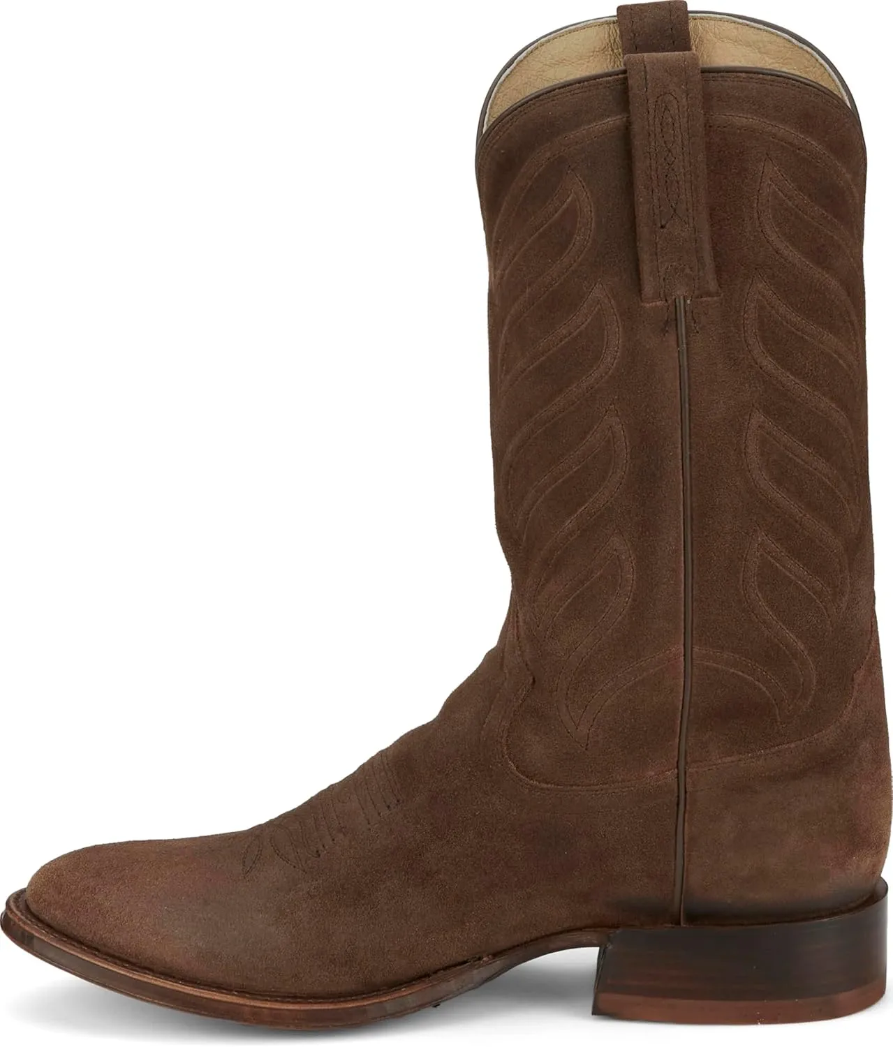 Tony Lama Amado 12" Suede Leather Western Boots for Men - Classic Design, Modern Flair, Comfortable Fit, Durable Craftsmanship