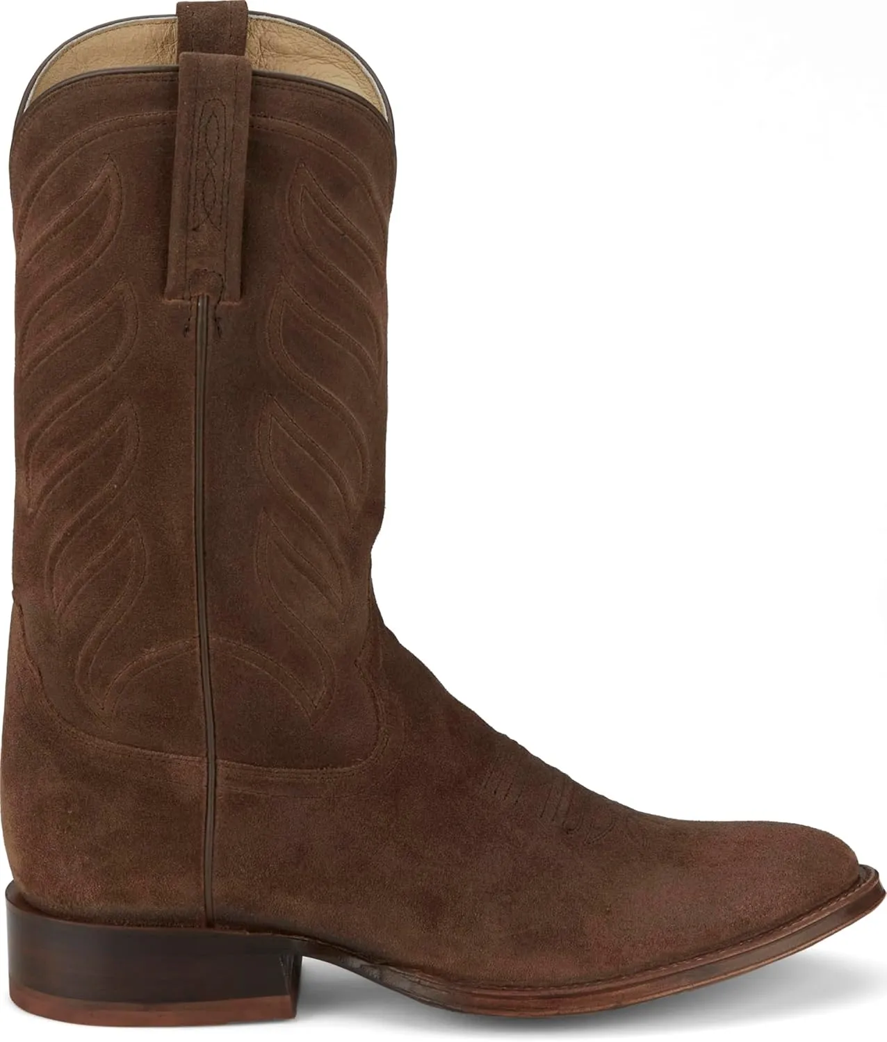 Tony Lama Amado 12" Suede Leather Western Boots for Men - Classic Design, Modern Flair, Comfortable Fit, Durable Craftsmanship