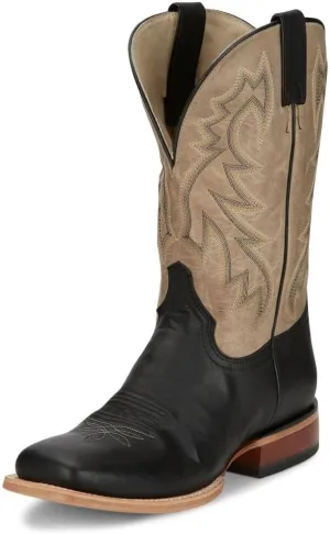 Tony Lama Luciano Men's Stylish Leather Boots - Durable, Comfortable, and Perfect for Casual & Formal Occasions, Black - 12 D