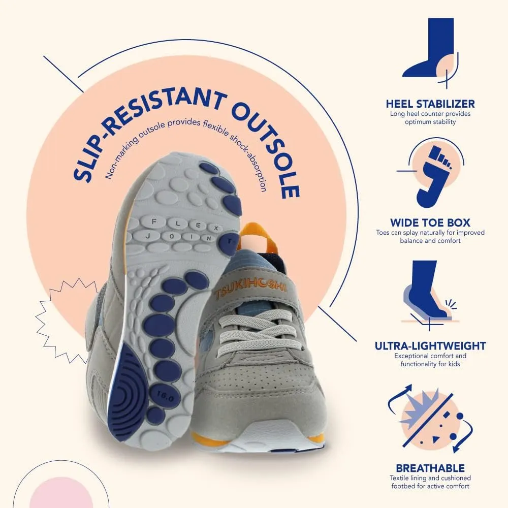 TSUKIHOSHI Girl's, Racer Sneakers Crimson