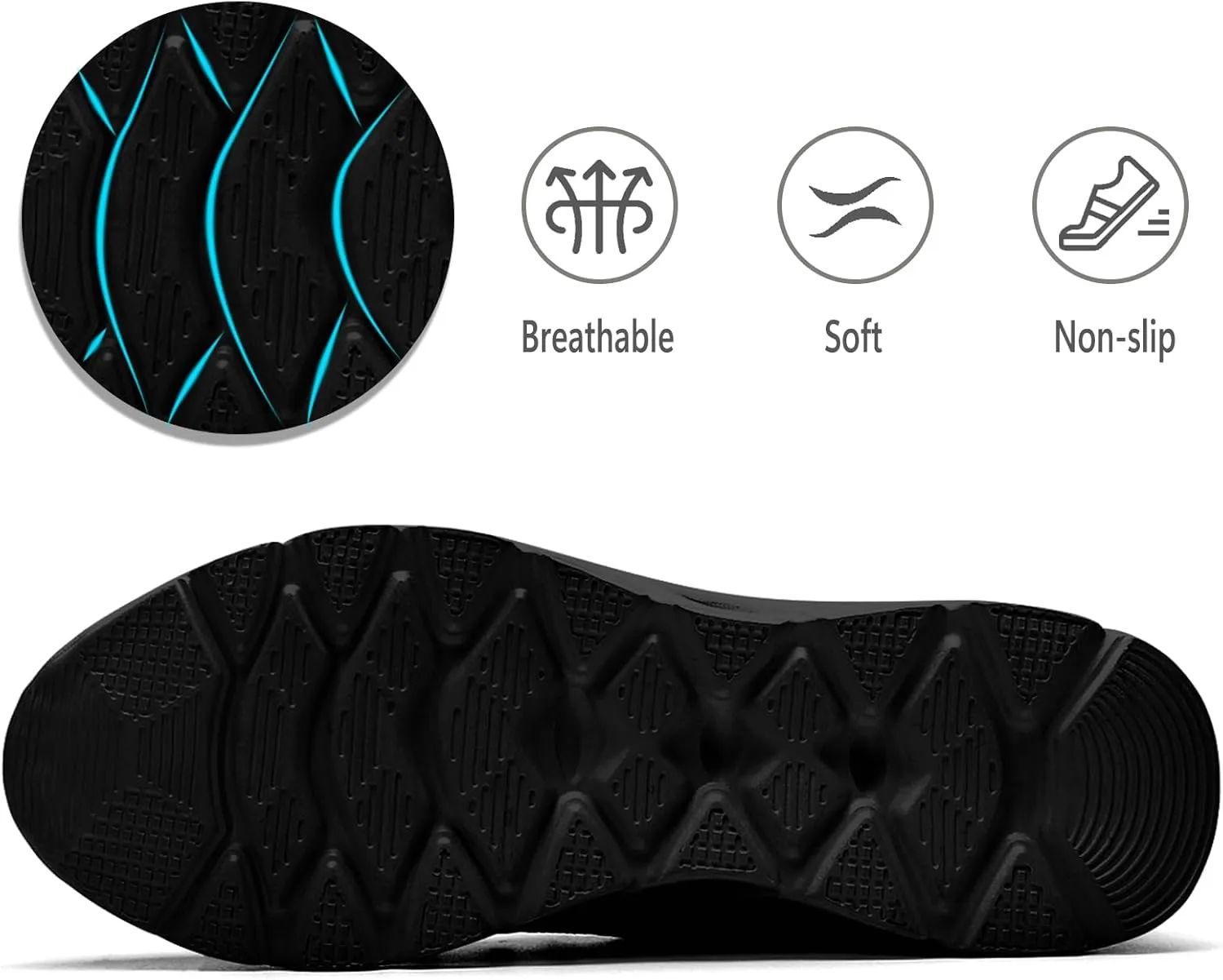 Tvtaop Running Shoes Womens Sneakers Tennis Walking Workout Gym Shoes Lightweight Comfortable Trail Running
