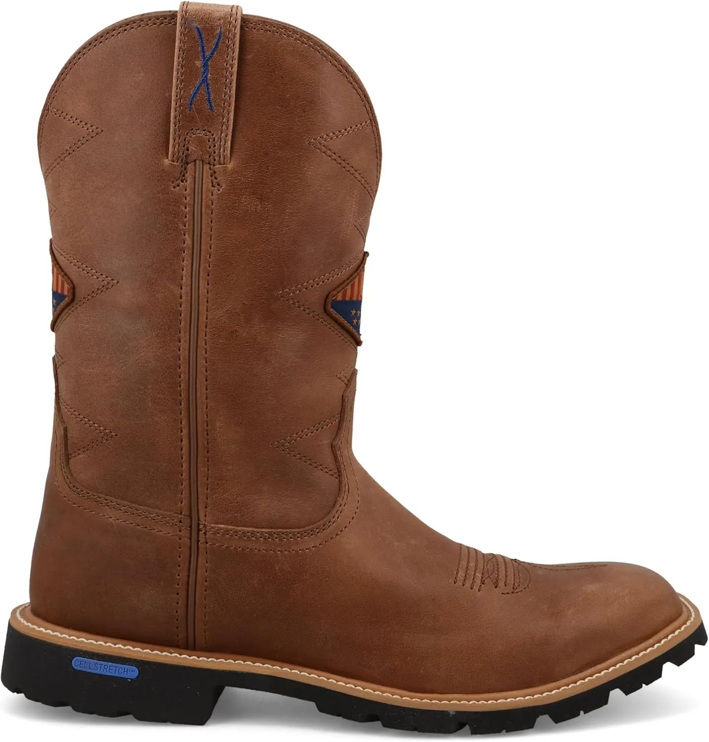 Twisted X Men's 11" Tech X Boot, Wide Square Toe with Tech X