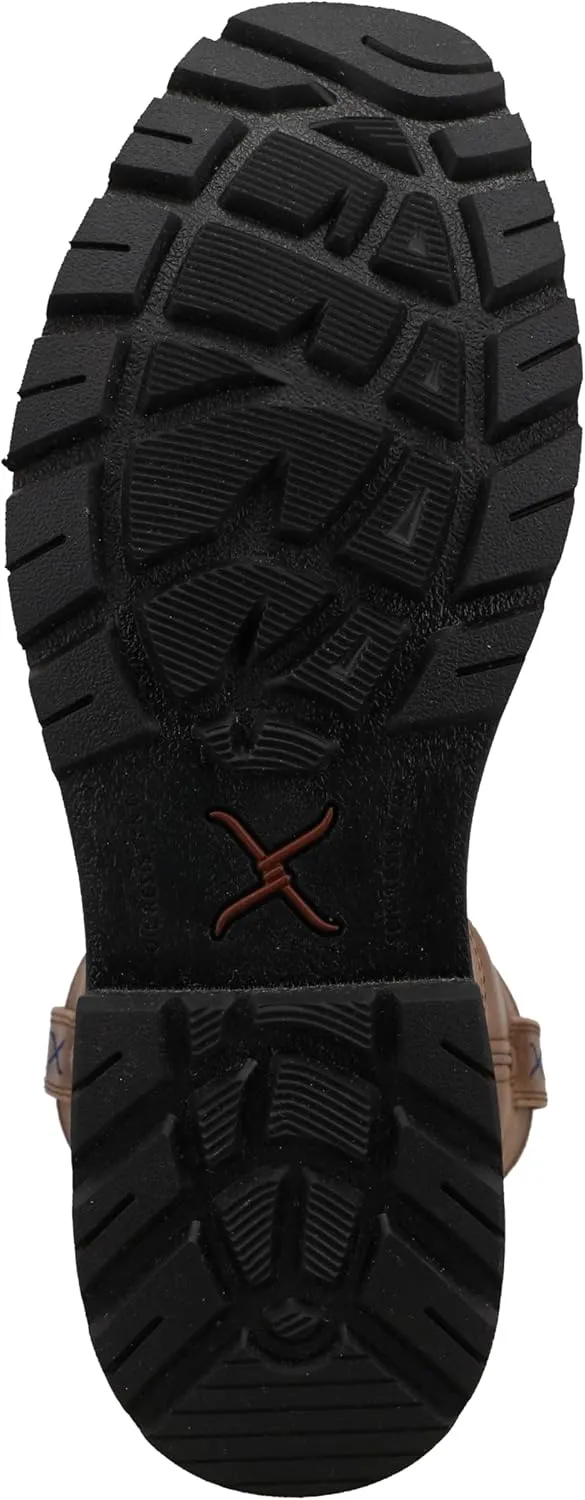 Twisted X Men's 11" Tech X Boot, Wide Square Toe with Tech X
