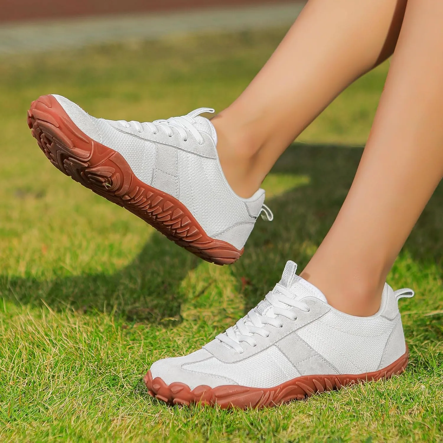 UBFEN Sneakers Barefoot Shoes for Womens Mens Minimalist Trail Running Hiking Comfortable Walking