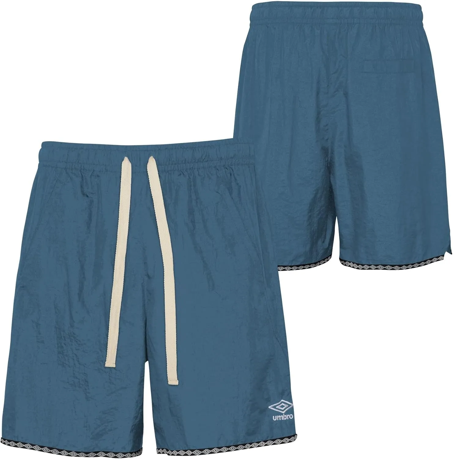 Umbro Men's Solid Crinkle Nylon Short