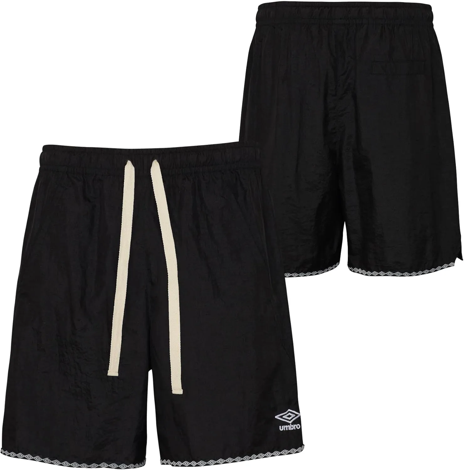 Umbro Men's Solid Crinkle Nylon Short