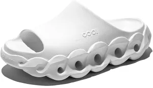 Unisex EVA Outdoor Sandals for Fashion Outfit with 5cm Height Boost & Arch Support & Post-Workout Recovery - Waterproof Quick-Dry Lightweight Mules & Clogs, Non-Slip Durable Slides