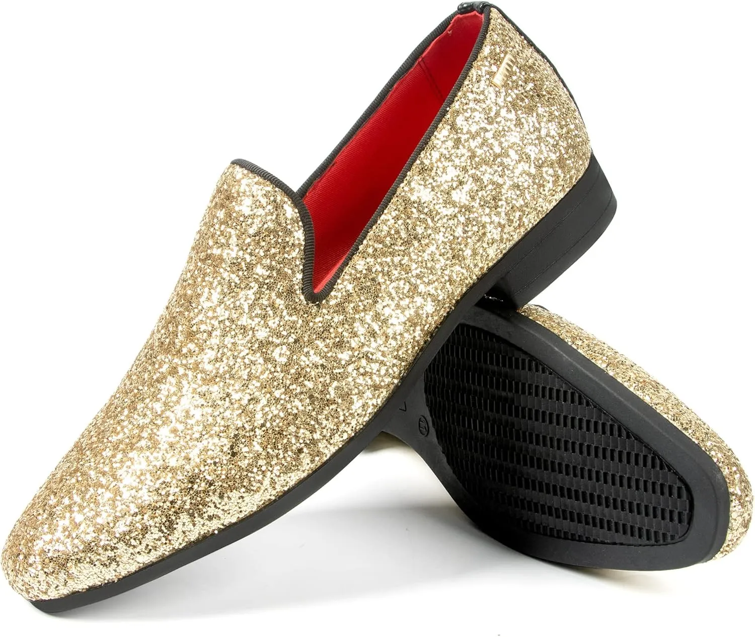 UUBARIS Mens Dress Loafers Tuxedo Suit Slip on Shoes
