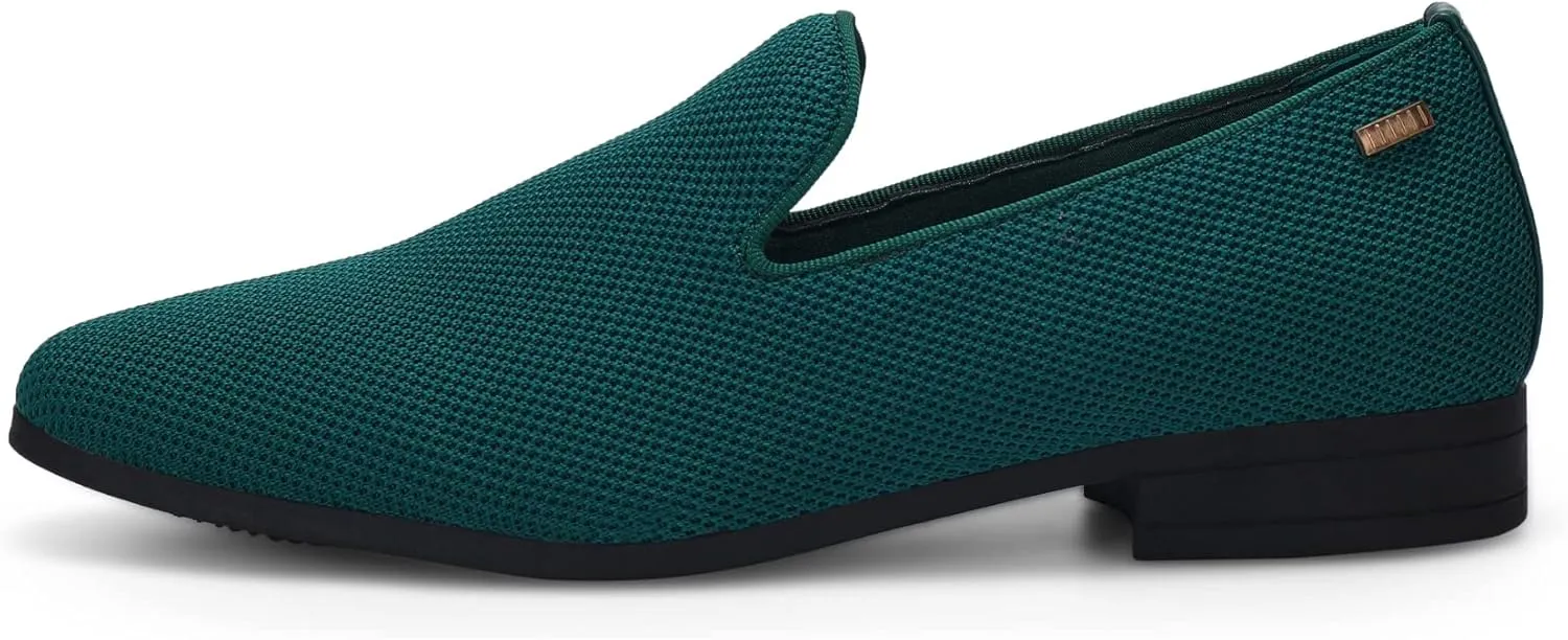 UUBARIS Mens Dress Loafers Tuxedo Suit Slip on Shoes