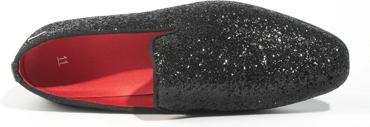 UUBARIS Mens Dress Loafers Tuxedo Suit Slip on Shoes
