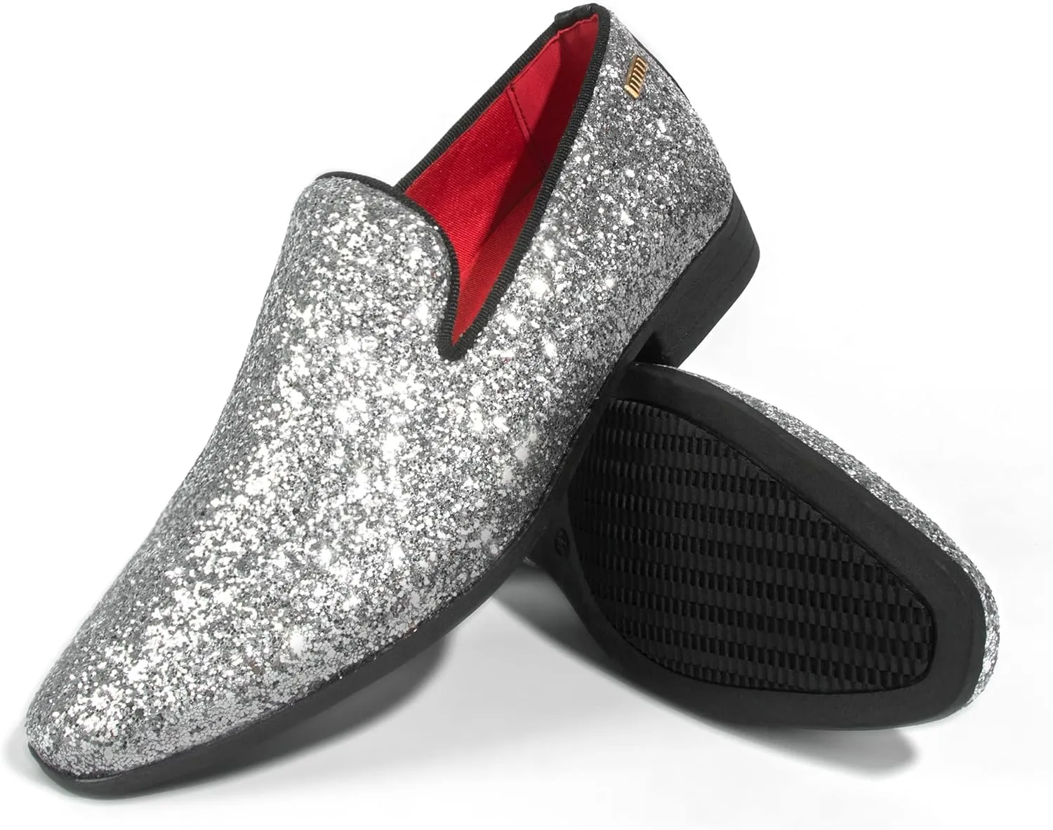UUBARIS Mens Dress Loafers Tuxedo Suit Slip on Shoes